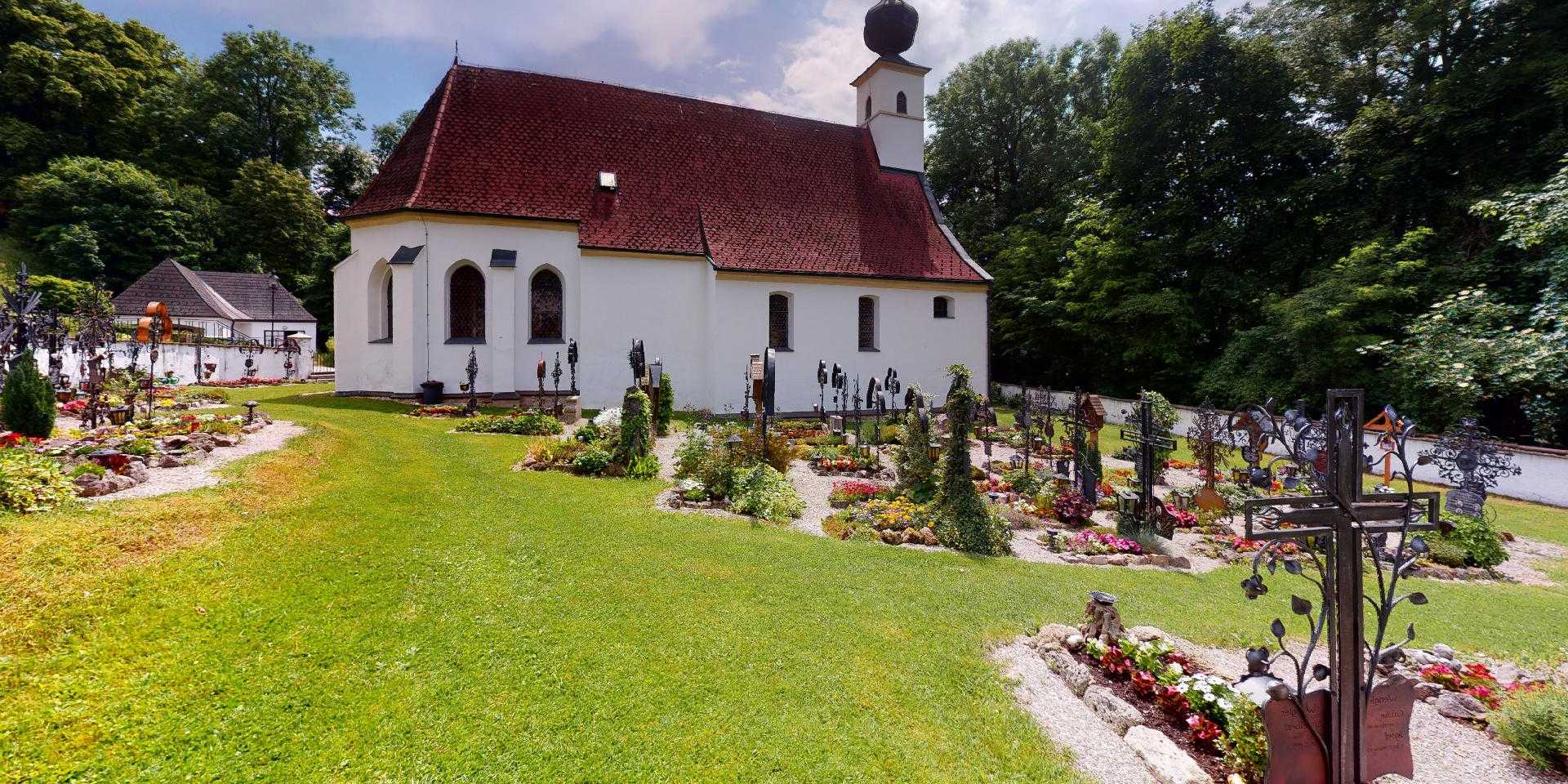 Aufnahme Pfarr- und Wallfahrtskirche St. Radegund