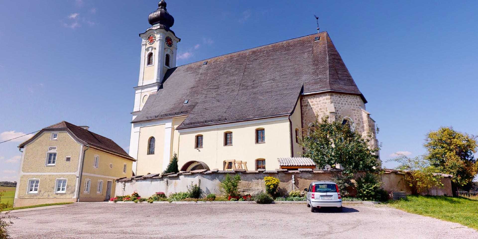 Aufnahme Filialkirche Aschau, Feldkirchen/M.