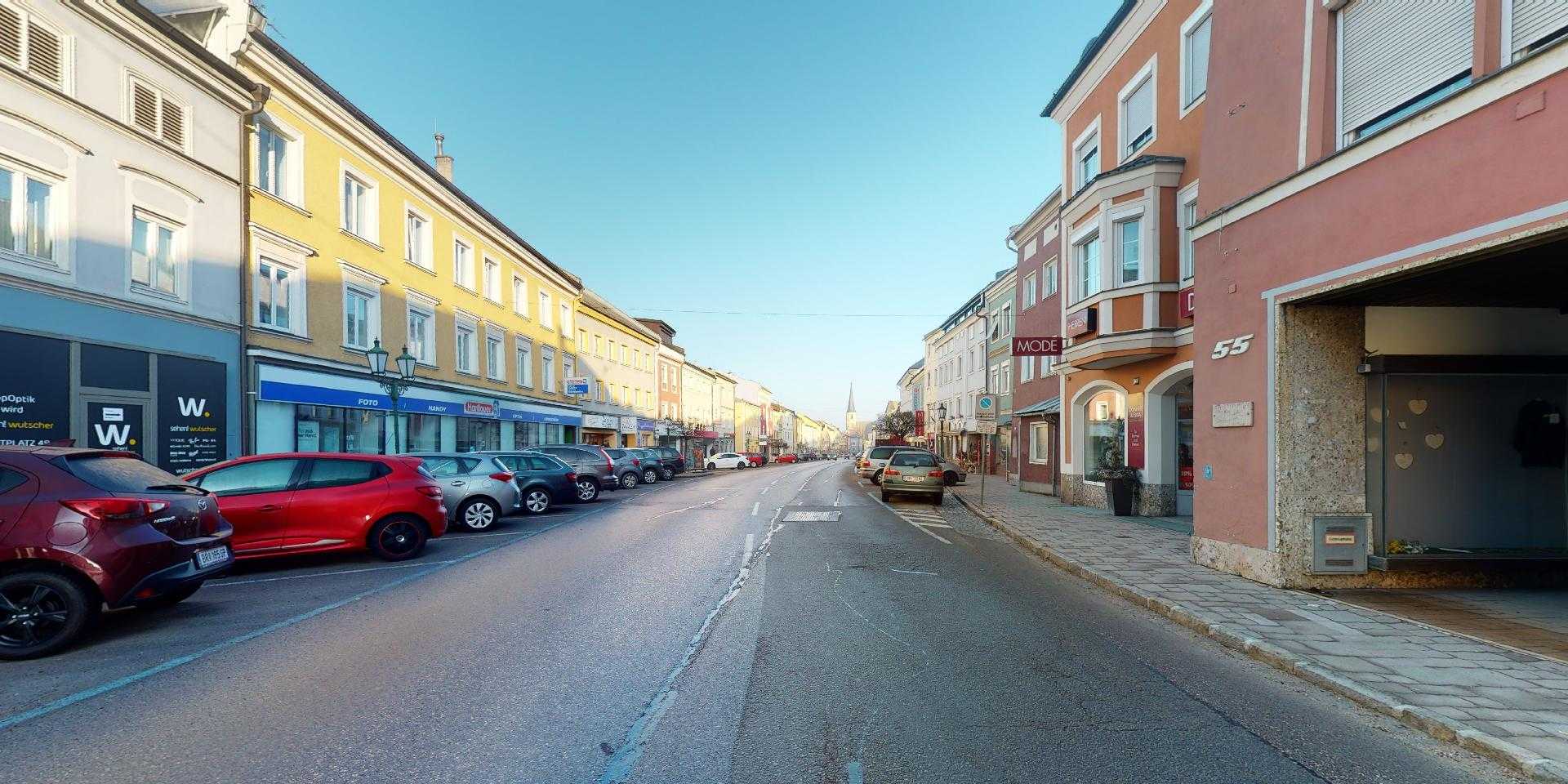 Aufnahme Oberer Stadtplatz Mattighofen