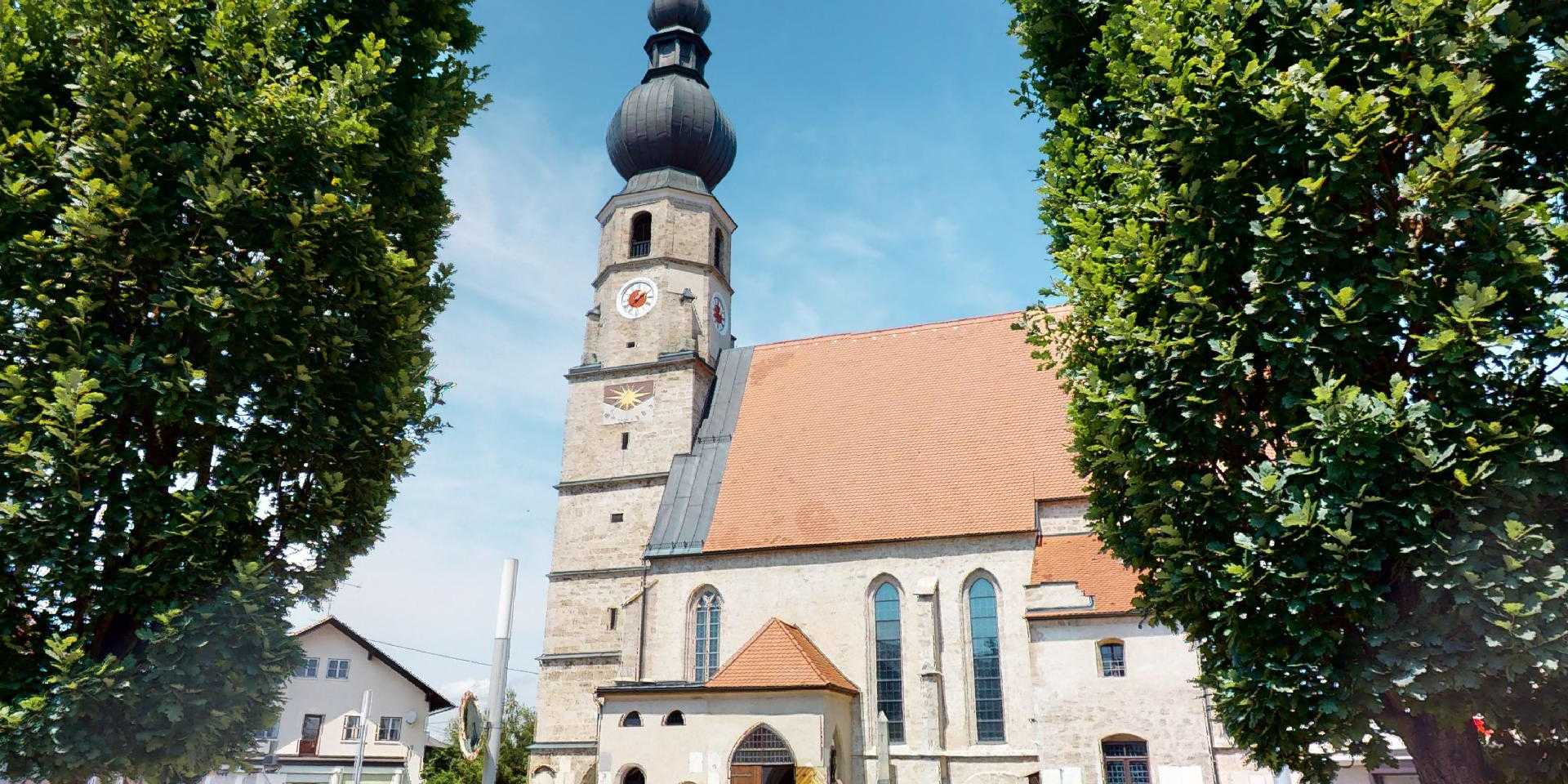Aufnahme Pfarrkirche Weng im Innkreis