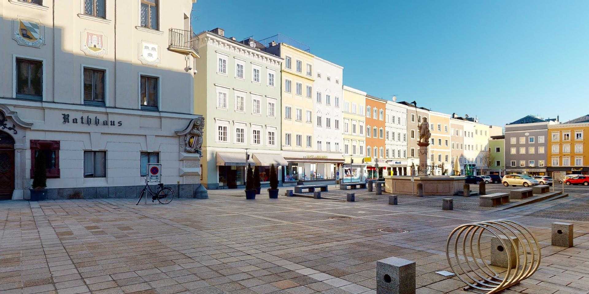 Aufnahme Hauptplatz Ried im Innkreis