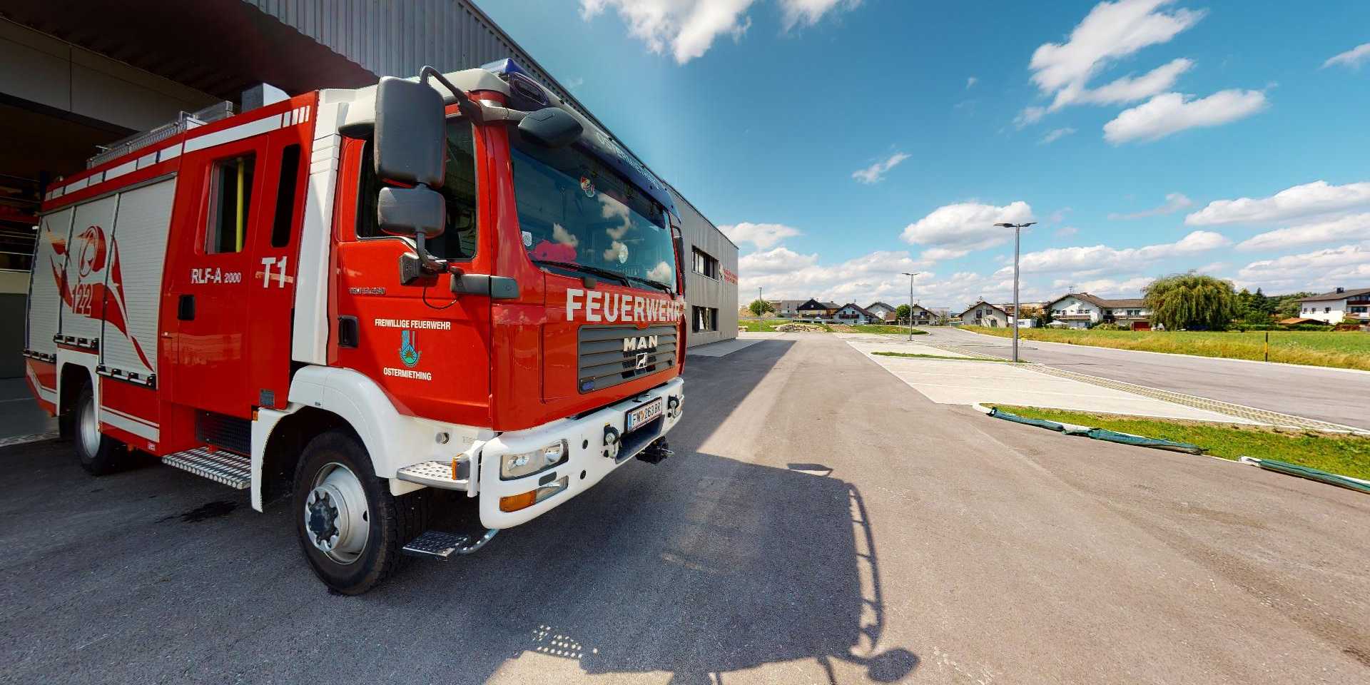 Aufnahme Freiwillige Feuerwehr Ostermiething