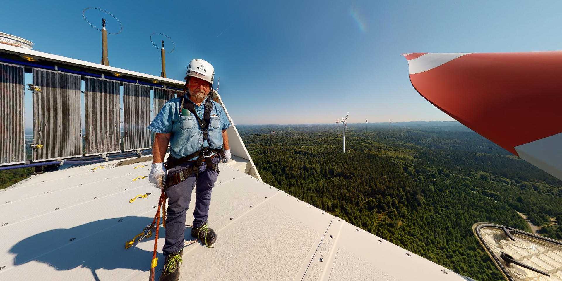 Aufnahme Bürgerwindpark Munderfing