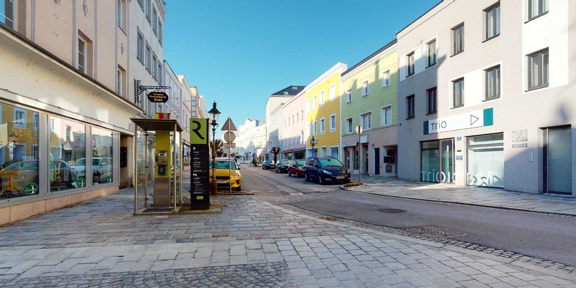 Aufnahme Roßmarkt – Neugasse, Ried/I.